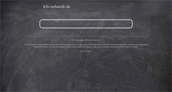 Desktop Screenshot of kfo-schmidt.de
